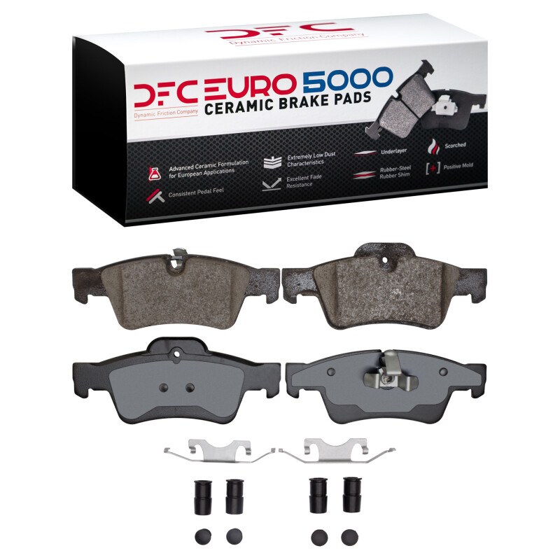 Picture of DFC Euro 5000 Ceramic Brake Pads - 1600-1122-01