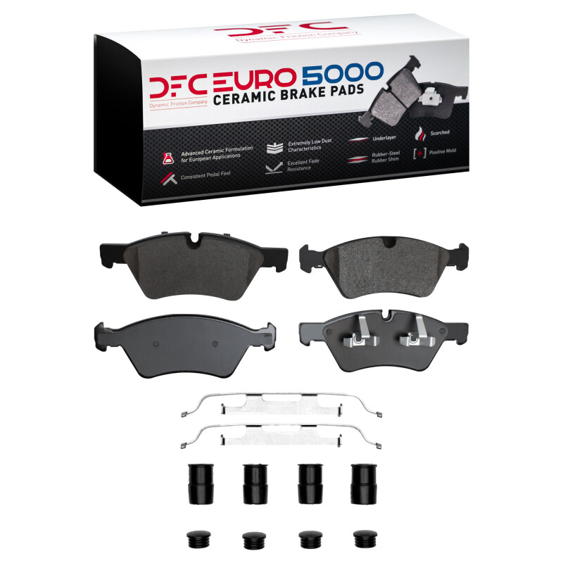 Picture of DFC Euro 5000 Ceramic Brake Pads - 1600-1123-01