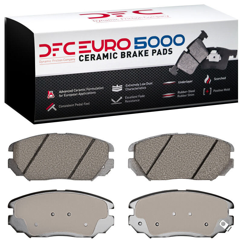 Picture of DFC Euro 5000 Ceramic Brake Pads - 1600-1125-00
