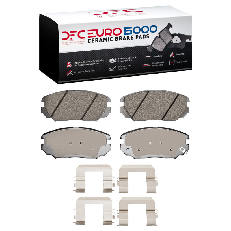 Picture of DFC Euro 5000 Ceramic Brake Pads - 1600-1125-01