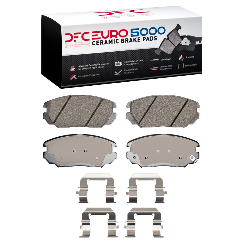 Picture of DFC Euro 5000 Ceramic Brake Pads - 1600-1125-02