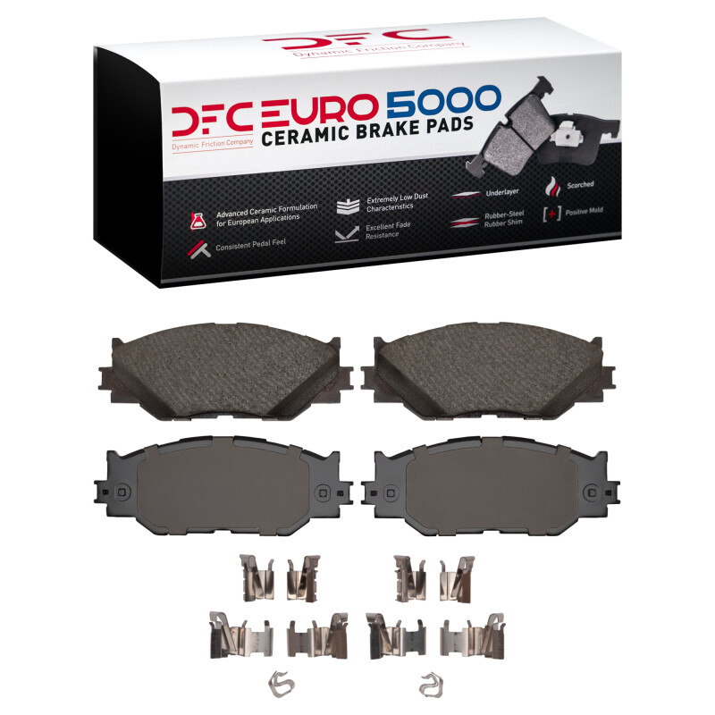 Picture of DFC Euro 5000 Ceramic Brake Pads - 1600-1178-01
