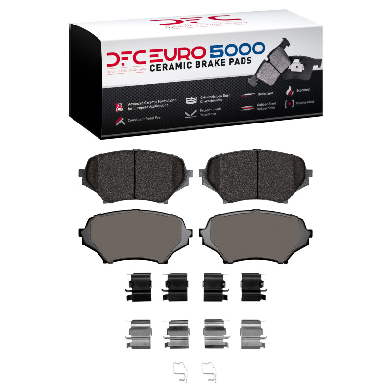 Picture of DFC Euro 5000 Ceramic Brake Pads - 1600-1179-01