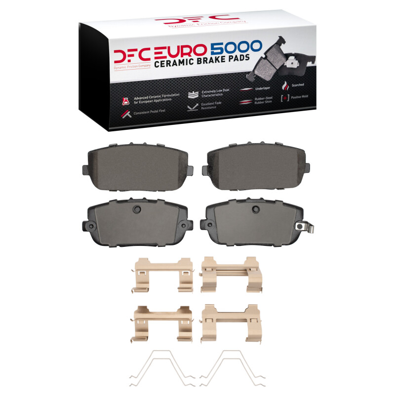 Picture of DFC Euro 5000 Ceramic Brake Pads - 1600-1180-01
