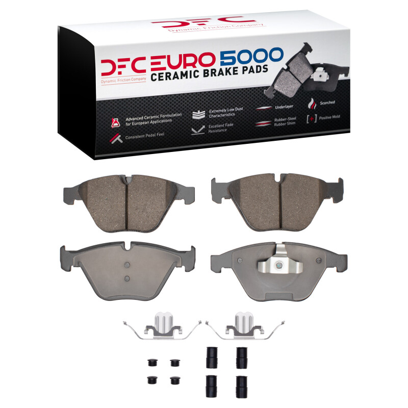 Picture of DFC Euro 5000 Ceramic Brake Pads - 1600-1260-01