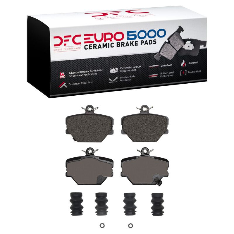 Picture of DFC Euro 5000 Ceramic Brake Pads - 1600-1252-01