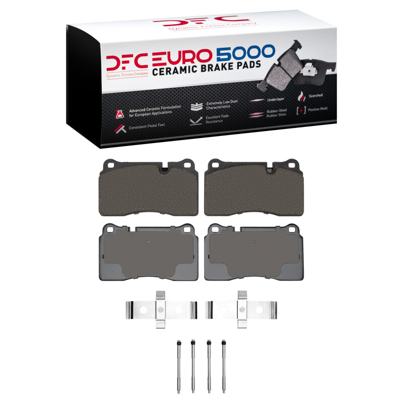 Picture of DFC Euro 5000 Ceramic Brake Pads - 1600-1263-01