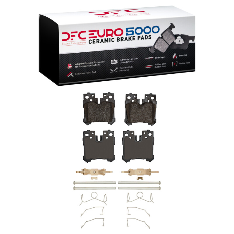 Picture of DFC Euro 5000 Ceramic Brake Pads - 1600-1283-01