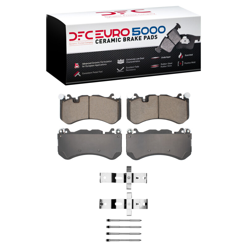 Picture of DFC Euro 5000 Ceramic Brake Pads - 1600-1291-01