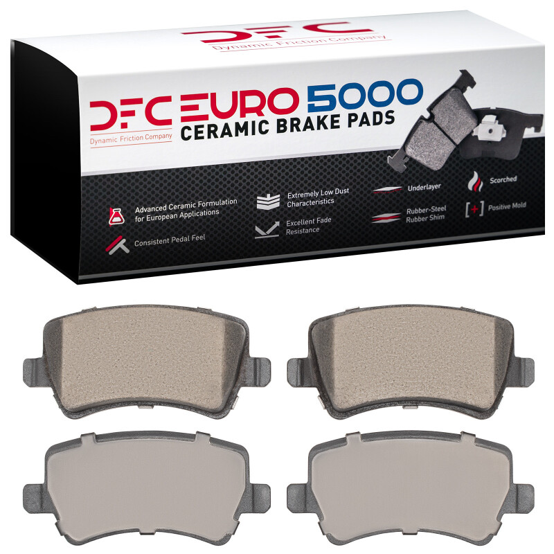 Picture of DFC Euro 5000 Ceramic Brake Pads - 1600-1307-00