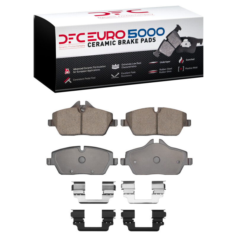 Picture of DFC Euro 5000 Ceramic Brake Pads - 1600-1308-03