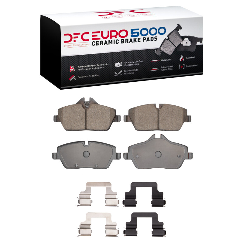 Picture of DFC Euro 5000 Ceramic Brake Pads - 1600-1308-01