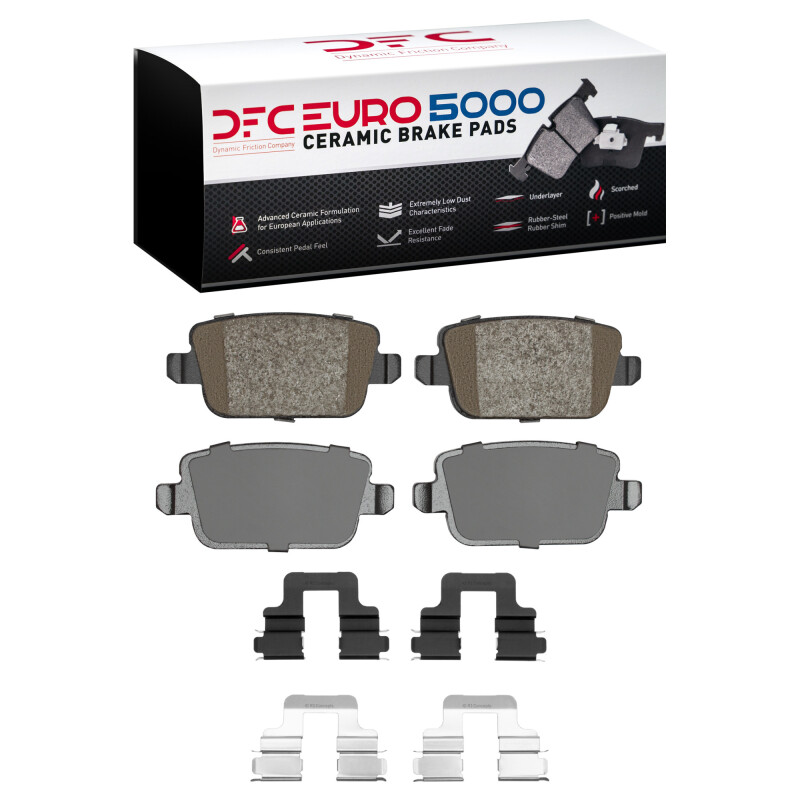 Picture of DFC Euro 5000 Ceramic Brake Pads - 1600-1314-01