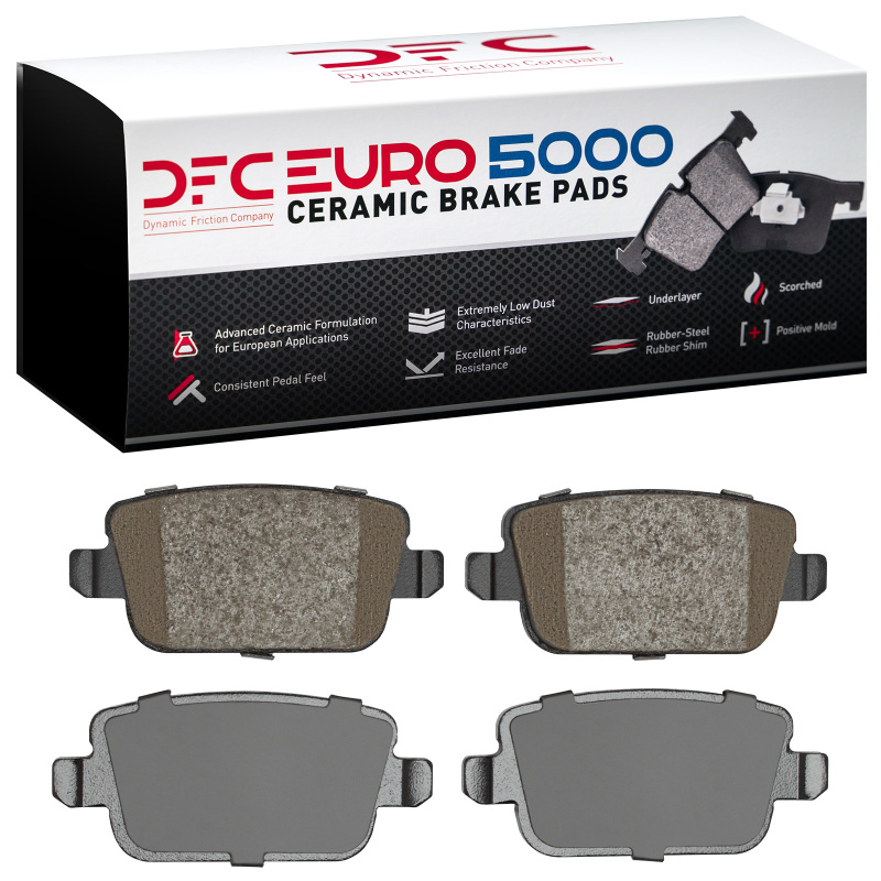 Picture of DFC Euro 5000 Ceramic Brake Pads - 1600-1314-00