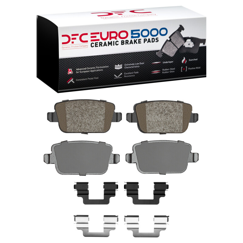 Picture of DFC Euro 5000 Ceramic Brake Pads - 1600-1314-02