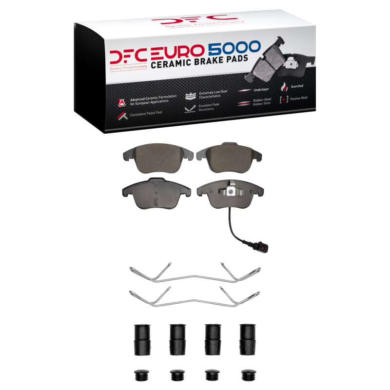 Picture of DFC Euro 5000 Ceramic Brake Pads - 1600-1375-01