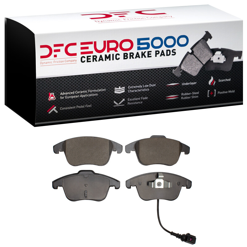 Picture of DFC Euro 5000 Ceramic Brake Pads - 1600-1375-00
