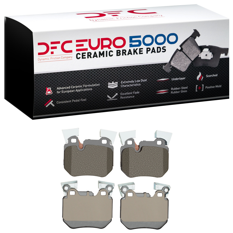 Picture of DFC Euro 5000 Ceramic Brake Pads - 1600-1372-00