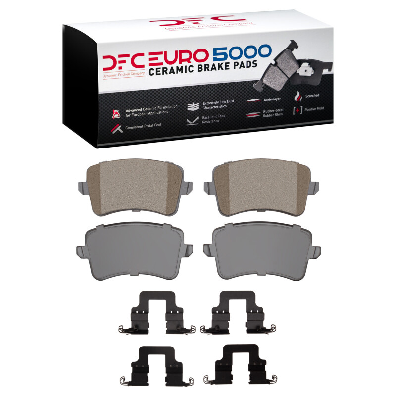 Picture of DFC Euro 5000 Ceramic Brake Pads - 1600-1386-01