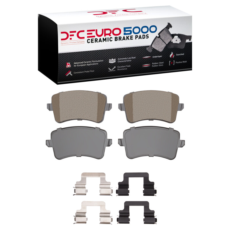Picture of DFC Euro 5000 Ceramic Brake Pads - 1600-1386-02