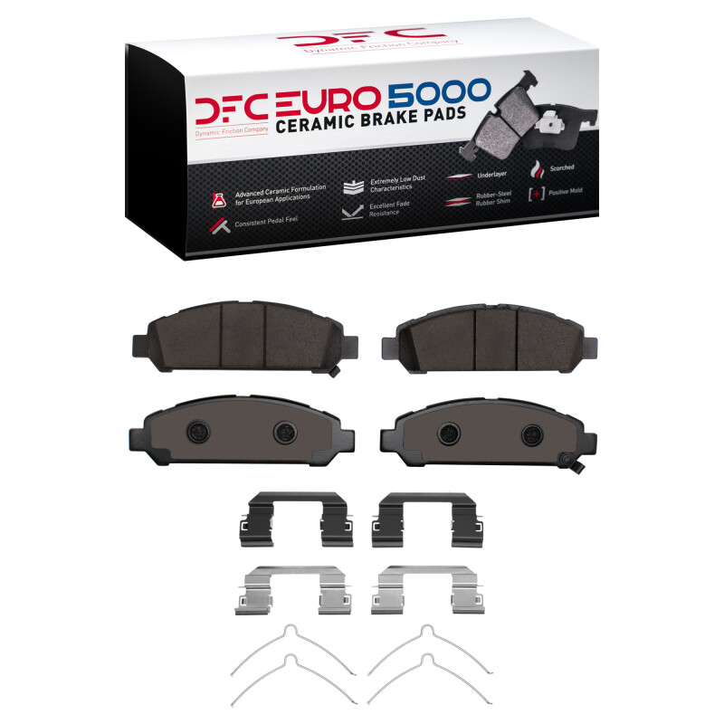 Picture of DFC Euro 5000 Ceramic Brake Pads - 1600-1401-01