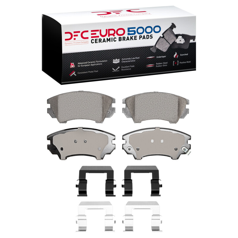 Picture of DFC Euro 5000 Ceramic Brake Pads - 1600-1404-01