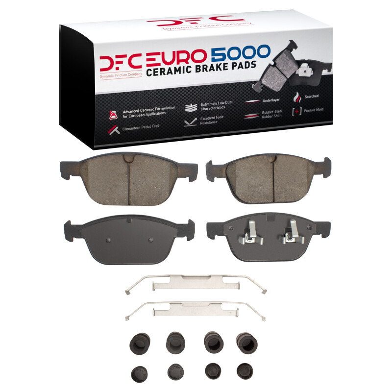 Picture of DFC Euro 5000 Ceramic Brake Pads - 1600-1412-01