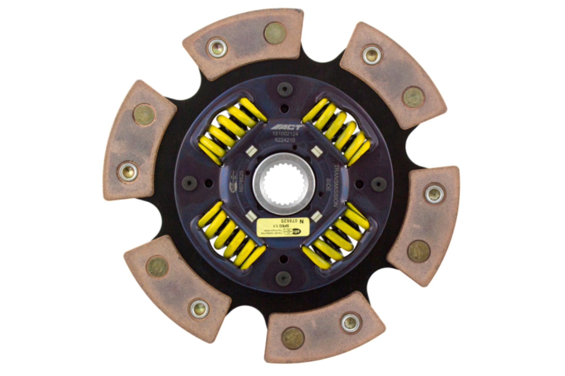 Picture of ACT 6 Pad Sprung Race Clutch Disc