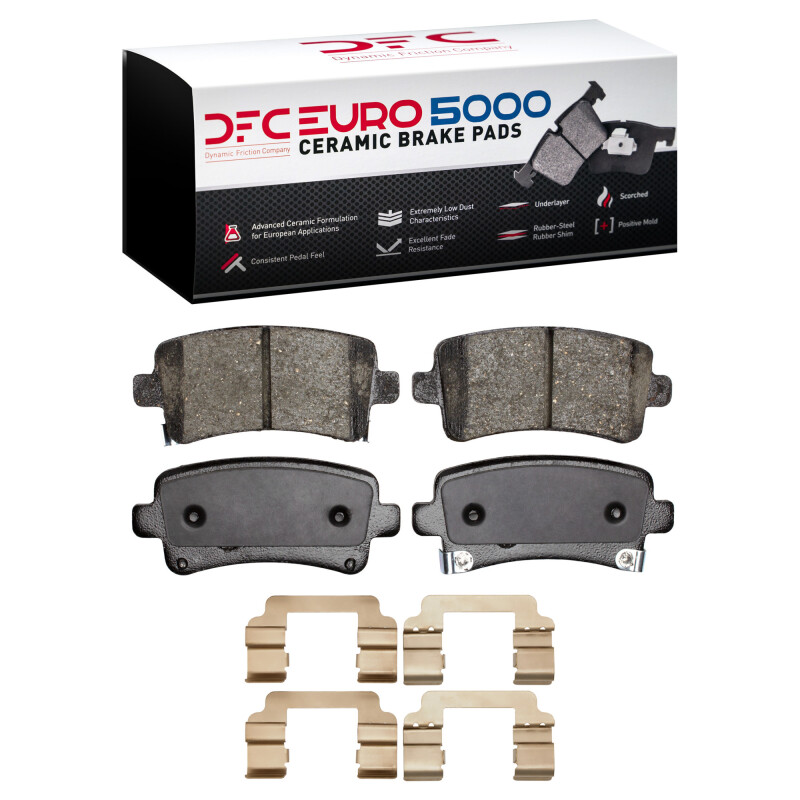 Picture of DFC Euro 5000 Ceramic Brake Pads - 1600-1430-01