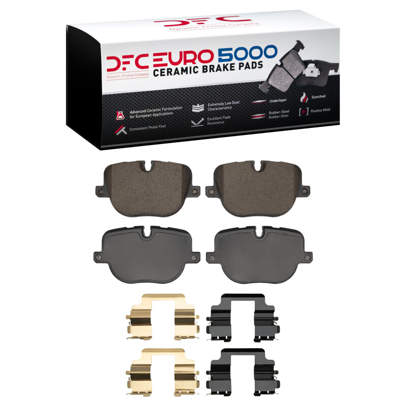 Picture of DFC Euro 5000 Ceramic Brake Pads - 1600-1427-01