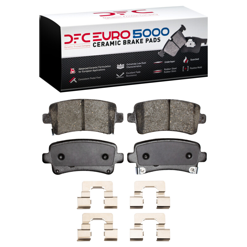 Picture of DFC Euro 5000 Ceramic Brake Pads - 1600-1430-02