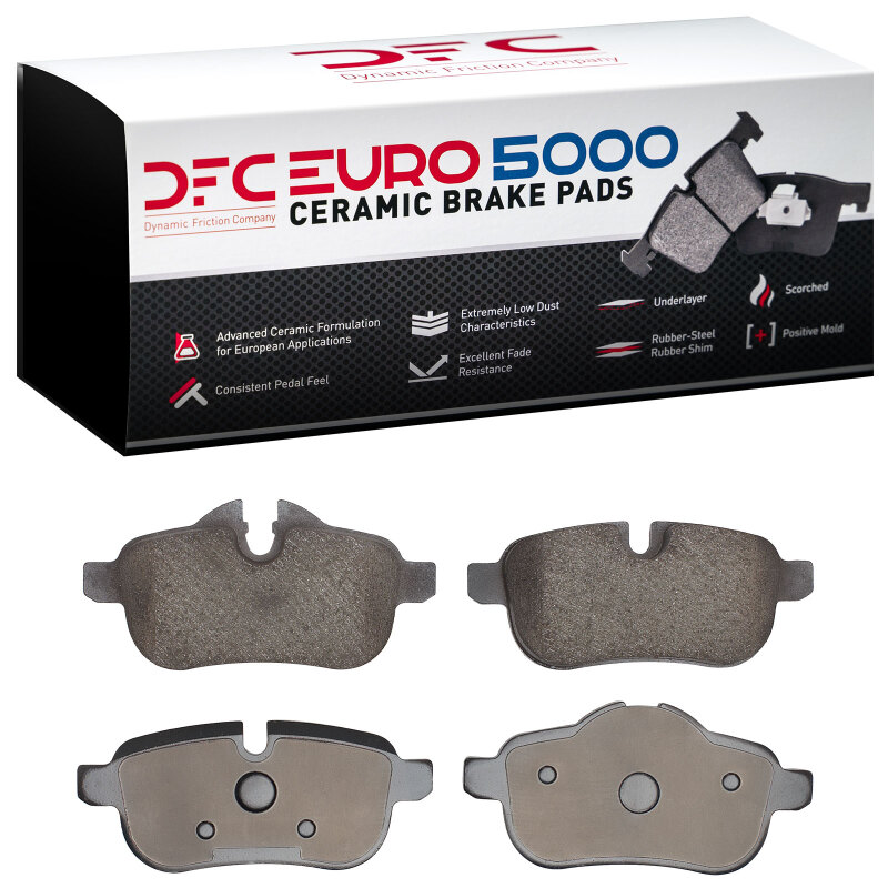 Picture of DFC Euro 5000 Ceramic Brake Pads - 1600-1433-00