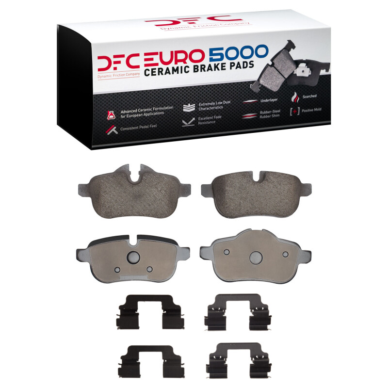 Picture of DFC Euro 5000 Ceramic Brake Pads - 1600-1433-01