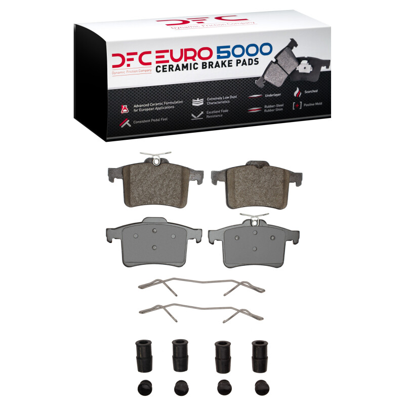 Picture of DFC Euro 5000 Ceramic Brake Pads - 1600-1449-01