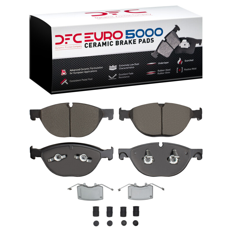 Picture of DFC Euro 5000 Ceramic Brake Pads - 1600-1448-01