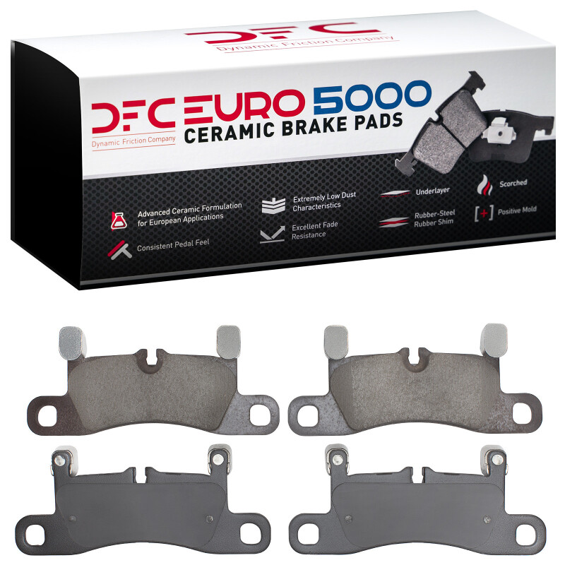 Picture of DFC Euro 5000 Ceramic Brake Pads - 1600-1453-00