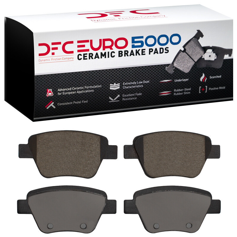 Picture of DFC Euro 5000 Ceramic Brake Pads - 1600-1456-00