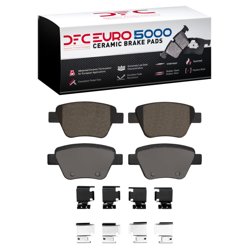 Picture of DFC Euro 5000 Ceramic Brake Pads - 1600-1456-01