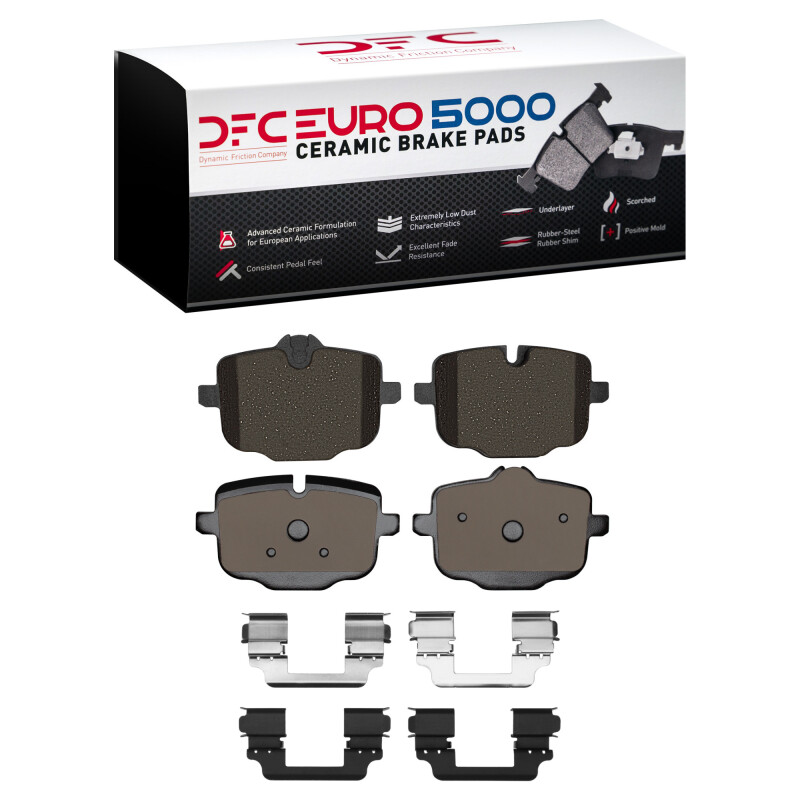 Picture of DFC Euro 5000 Ceramic Brake Pads - 1600-1469-01
