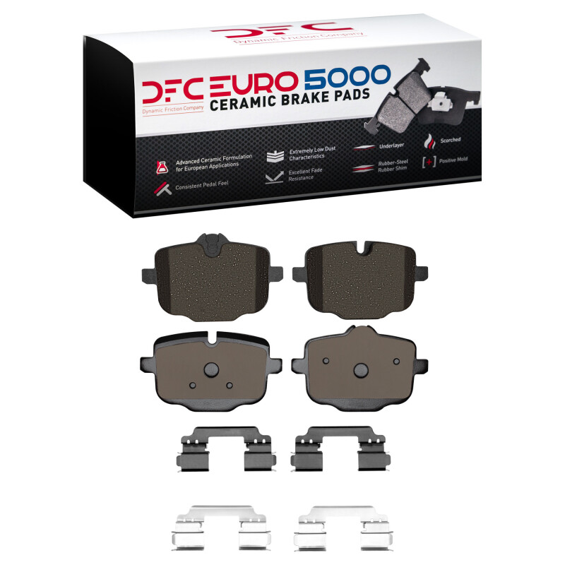 Picture of DFC Euro 5000 Ceramic Brake Pads - 1600-1469-02