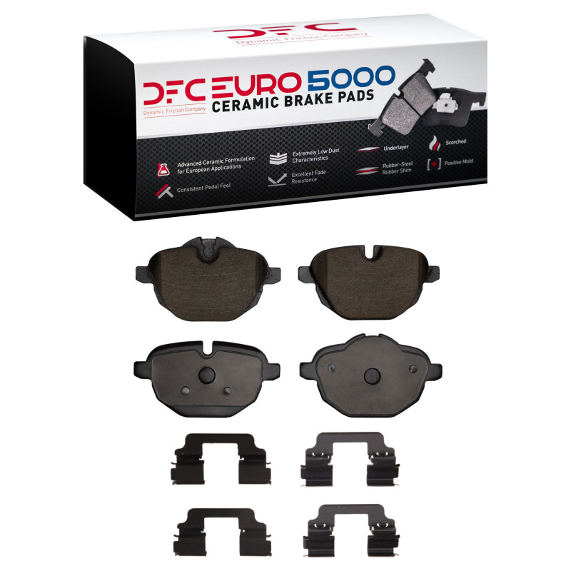 Picture of DFC Euro 5000 Ceramic Brake Pads - 1600-1473-01