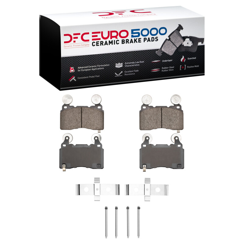 Picture of DFC Euro 5000 Ceramic Brake Pads - 1600-1474-01