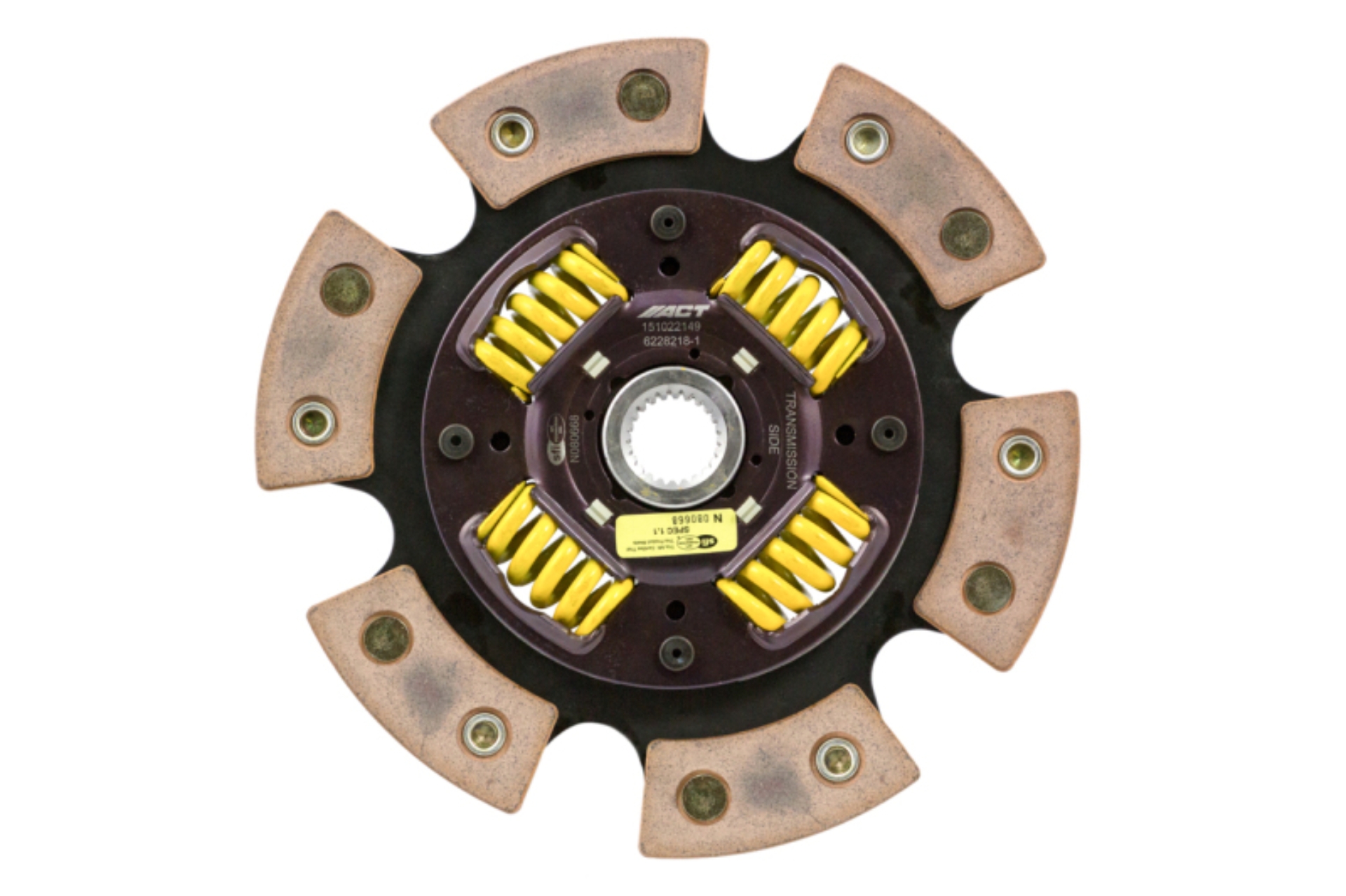 Picture of ACT 6 Pad Sprung Race Clutch Disc