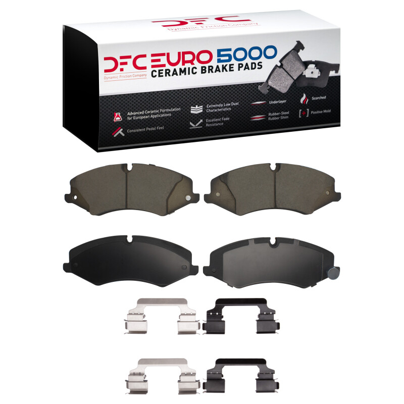 Picture of DFC Euro 5000 Ceramic Brake Pads - 1600-1479-01