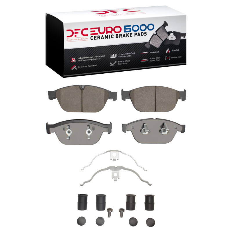Picture of DFC Euro 5000 Ceramic Brake Pads - 1600-1546-01