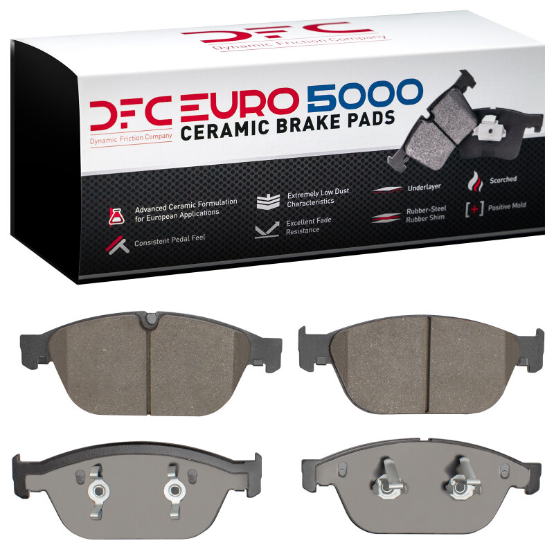 Picture of DFC Euro 5000 Ceramic Brake Pads - 1600-1546-00