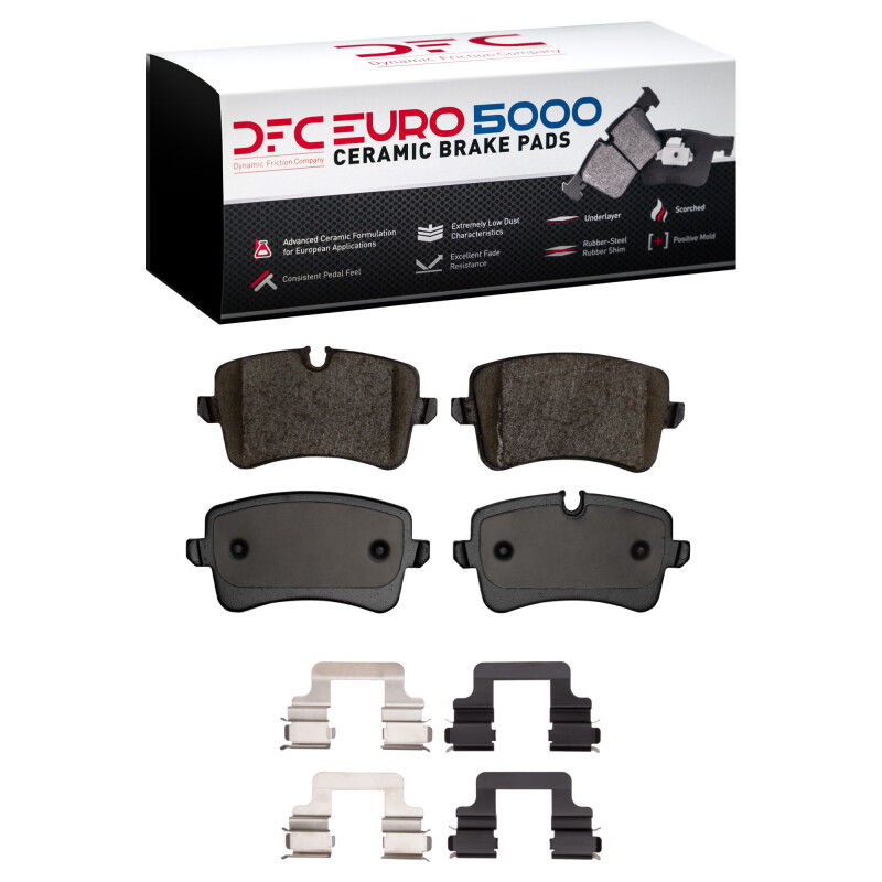 Picture of DFC Euro 5000 Ceramic Brake Pads - 1600-1547-01