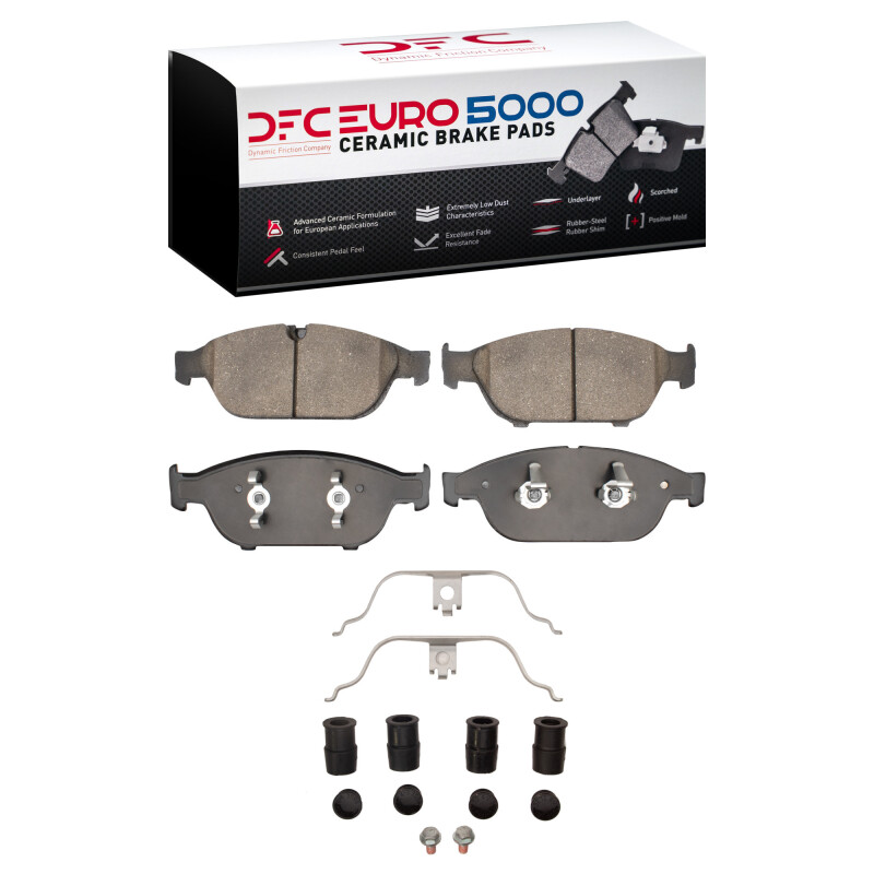 Picture of DFC Euro 5000 Ceramic Brake Pads - 1600-1549-01