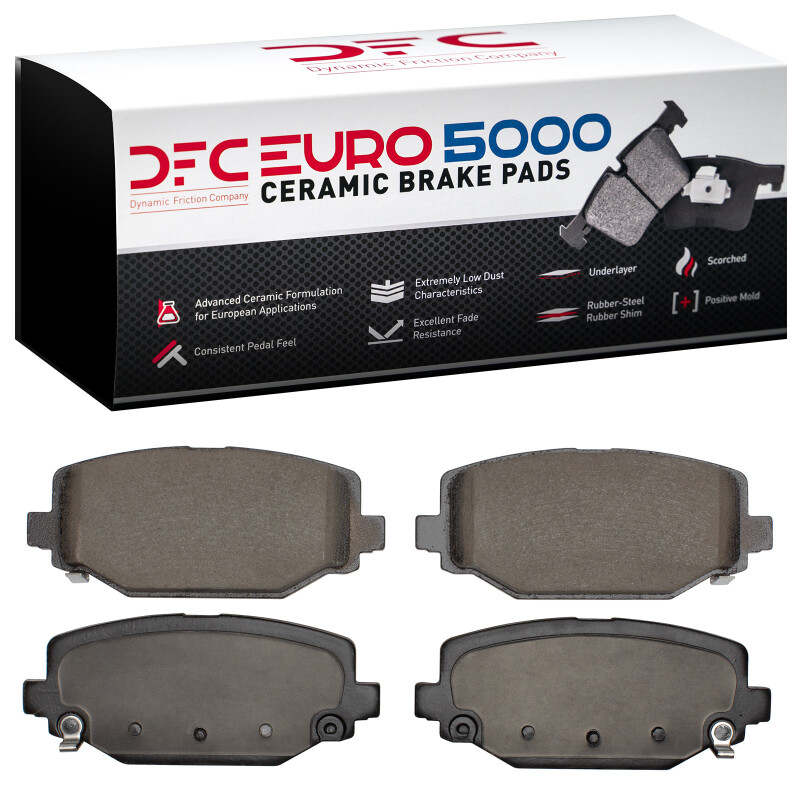 Picture of DFC Euro 5000 Ceramic Brake Pads - 1600-1596-00