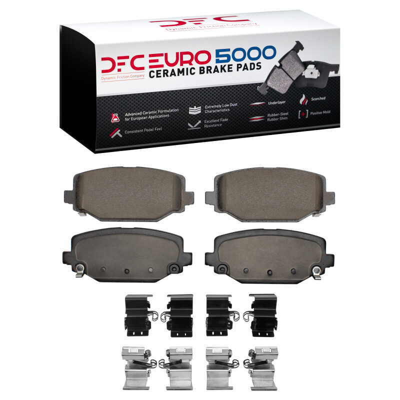 Picture of DFC Euro 5000 Ceramic Brake Pads - 1600-1596-01